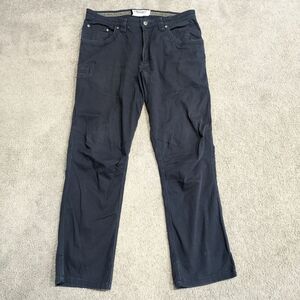 Mountain Khaki Mens Classic Fit Camber 105 Pant Navy Blue Sz 36x32 Hiking Casual